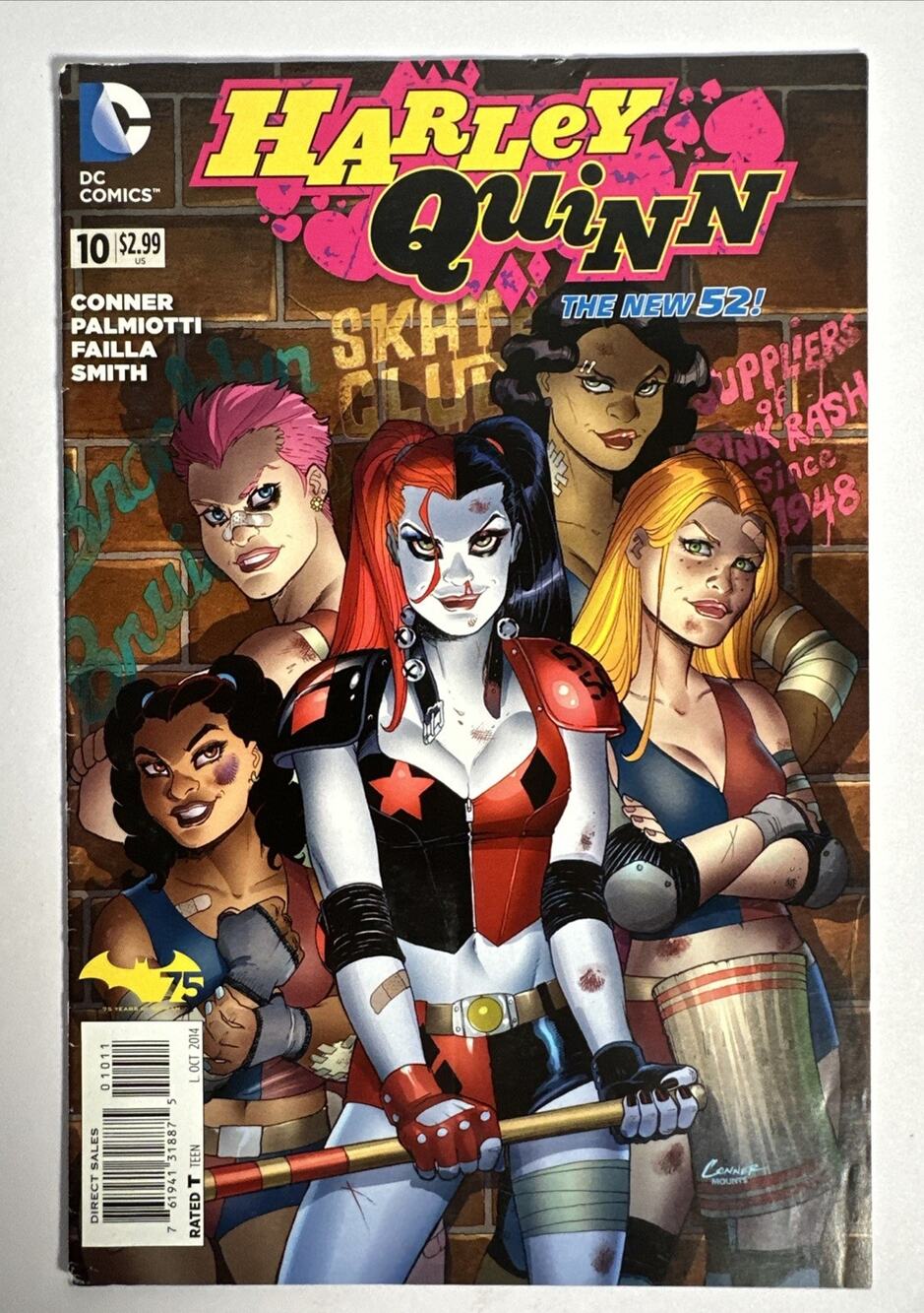 Harley Quinn #10 (2nd Series) 2014 DC Universe Comic New 52! Amanda Conner Cover